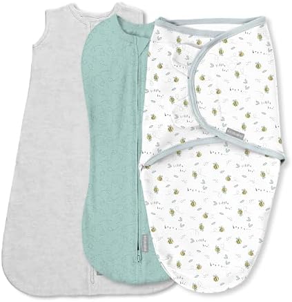 Comfort Pack Swaddle Set — Little Bees