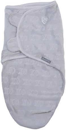 Original Swaddle in Velboa — Hugs & Kisses